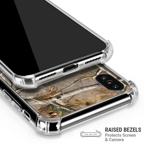 NFL Realtree Camo Pittsburgh Steelers iPhone XS Max Clear Case